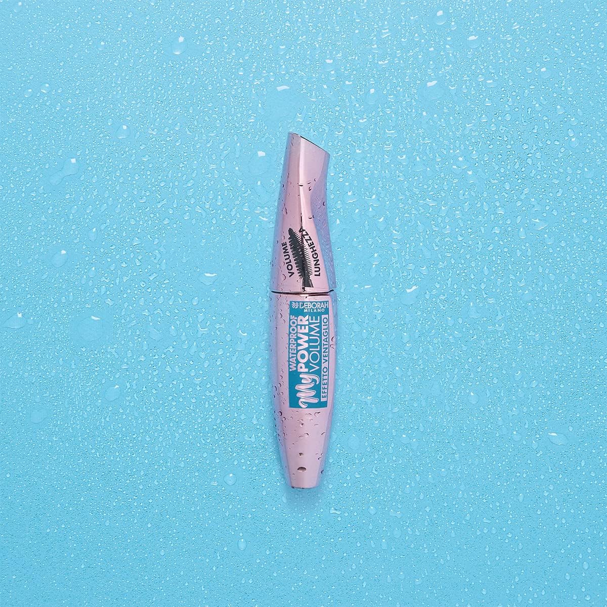 Deborah Milano Mascara My Power Volume Waterproof - Ciglia Effetto Ventaglio, più Folte, Incurvate e Allungate