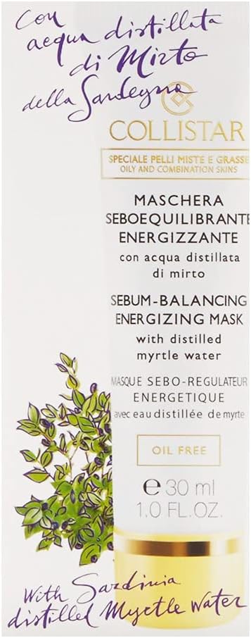 Collistar Maschera seboequilibrante energizzante oil free Pelle mista e grassa 50ml