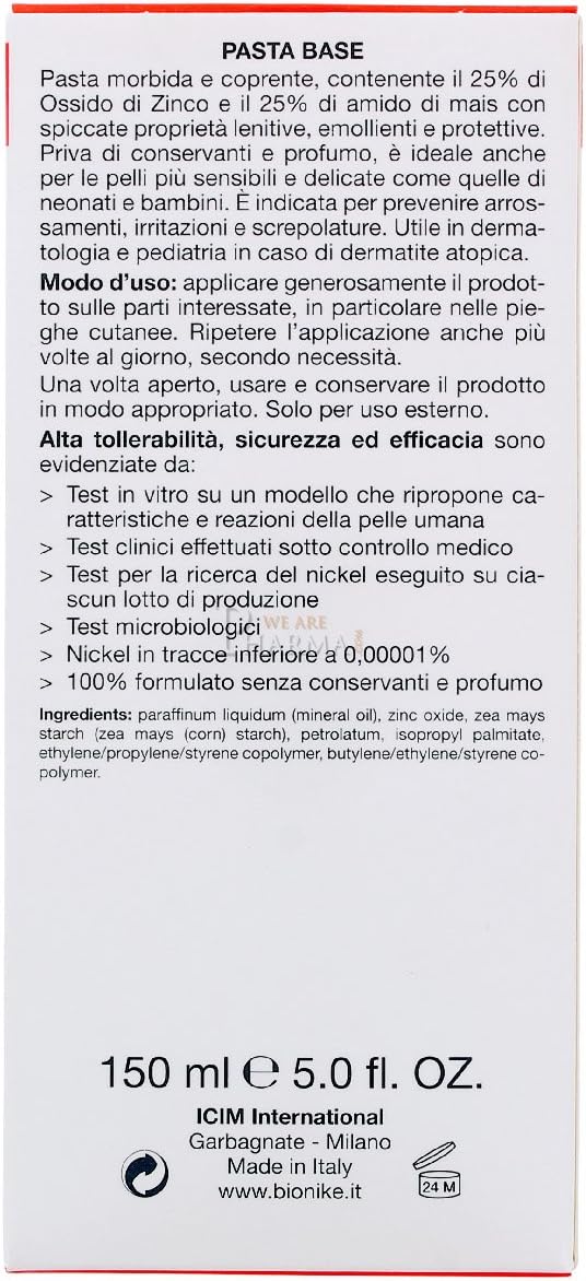 Bionike Triderm Alfa Pasta Base 150 ml