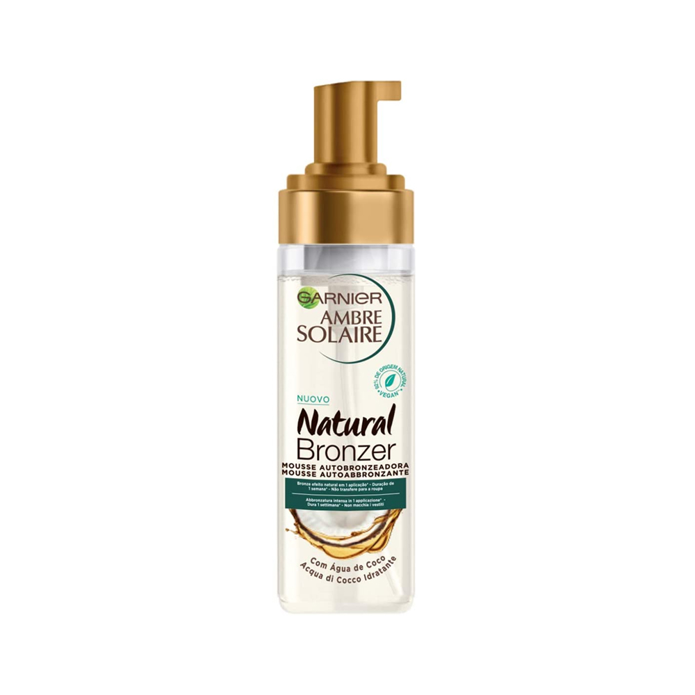 Garnier Ambre Solaire Natural Bronzer Mousse Autoabbronzante 200ML