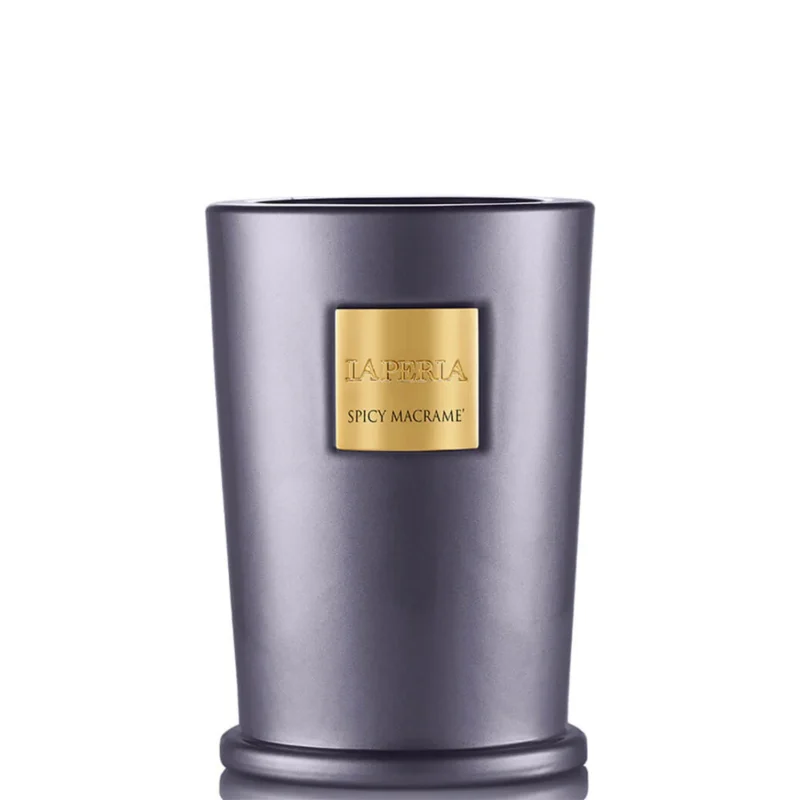 La Perla Home Fragrance Scented Candle Spicy Macramè 180gr